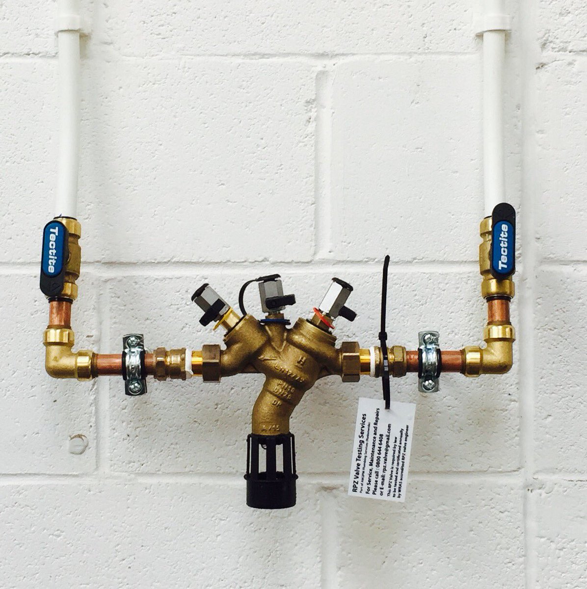 RPZ Valve Installation & Testing West Yorkshire Water Hygiene Services