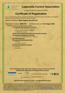 LCA Certificate August 2023